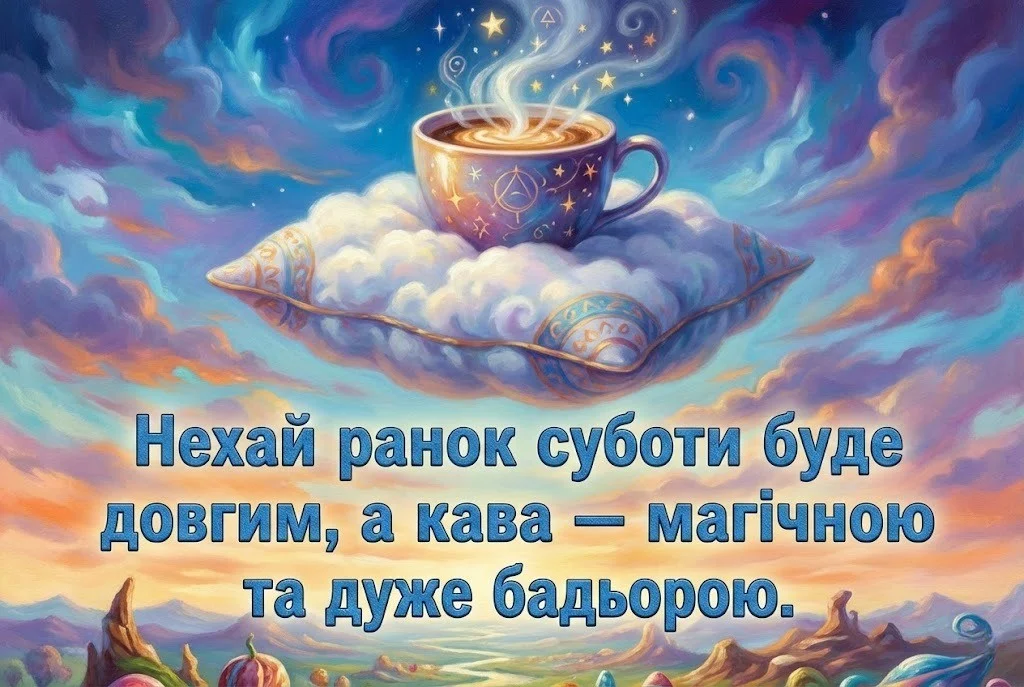 Доброго суботнього ранку: гумор, прикольні картинки та душевні побажання!