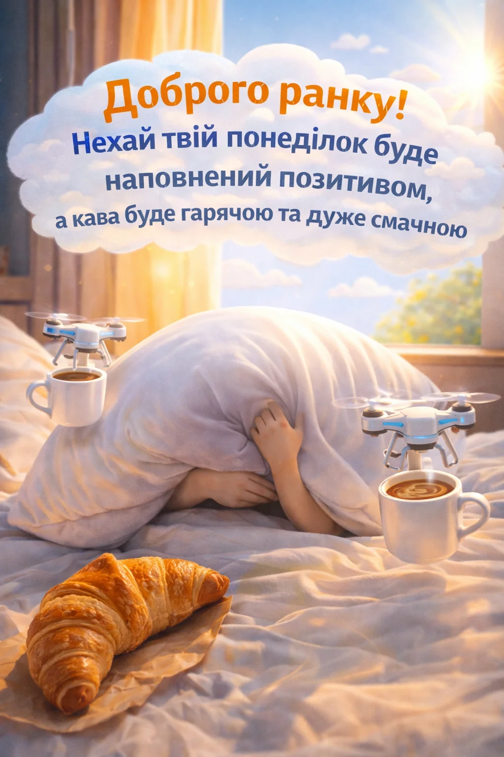 Понеділок, доброго ранку: картинки з гумором та прикольні листівки для бадьорого початку тижня
