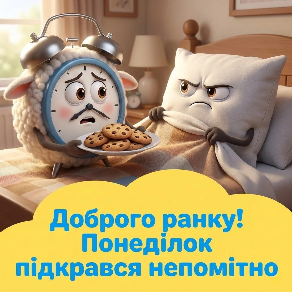 Понеділок, доброго ранку: картинки з гумором та прикольні листівки для бадьорого початку тижня