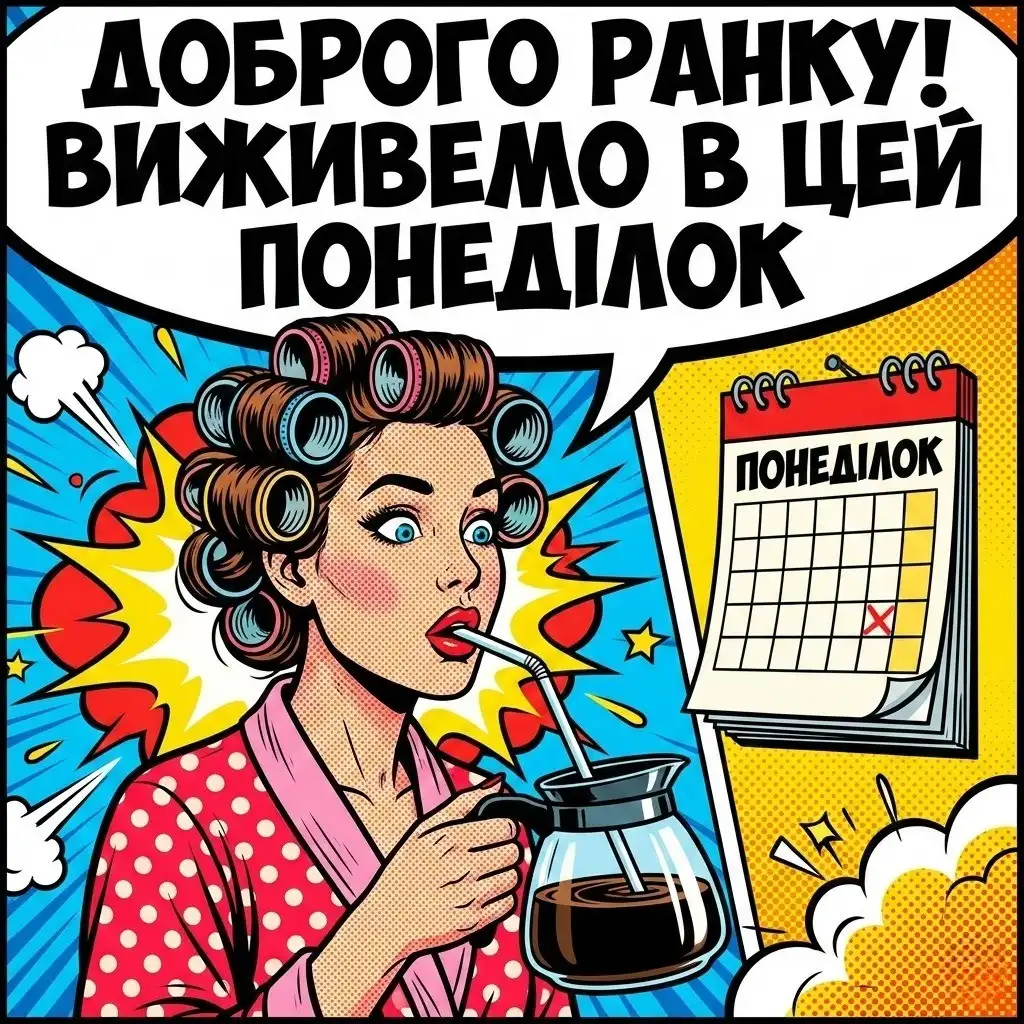 Понеділок, доброго ранку: картинки з гумором та прикольні листівки для бадьорого початку тижня