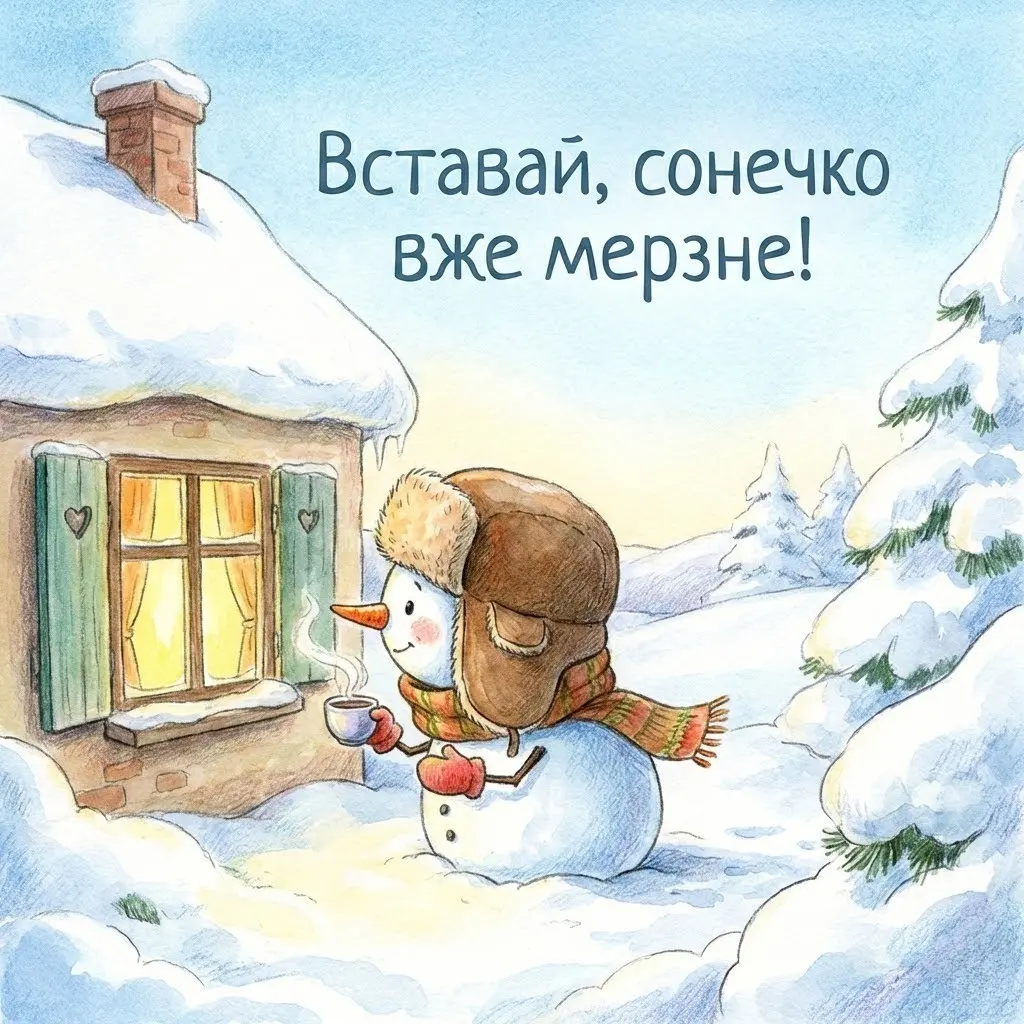 Доброго ранку : добірка кумедних листівок для гарного настрою