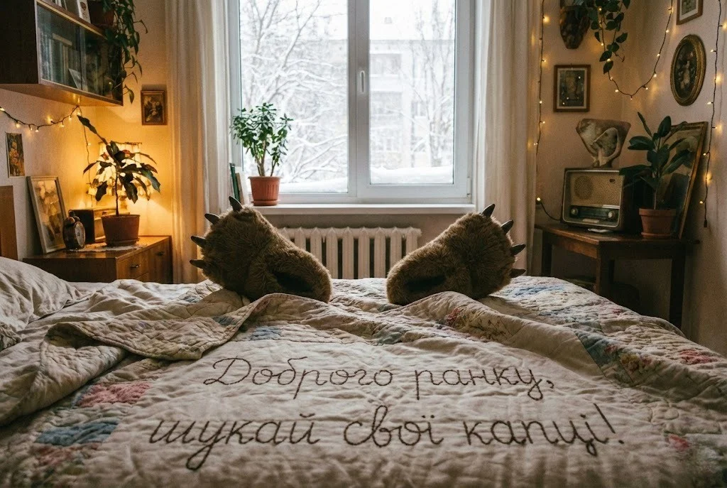 Доброго ранку : добірка кумедних листівок для гарного настрою