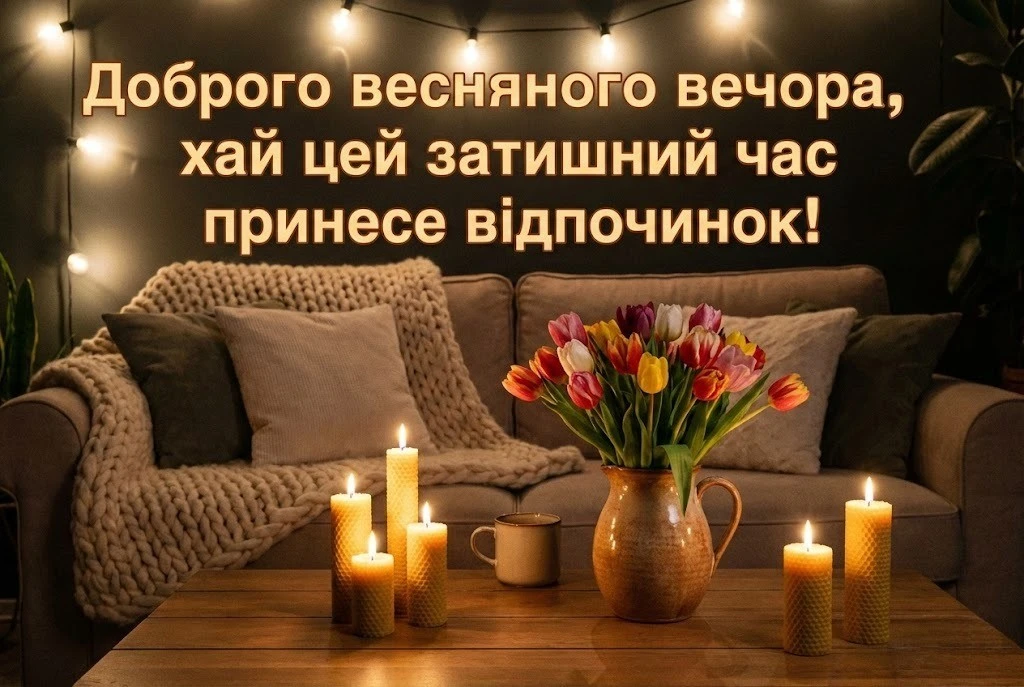 Доброго весняного вечора: картинки для релаксу та душевного відпочинку