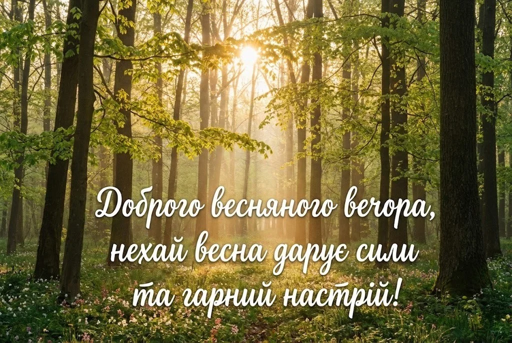 Доброго весняного вечора: картинки для релаксу та душевного відпочинку