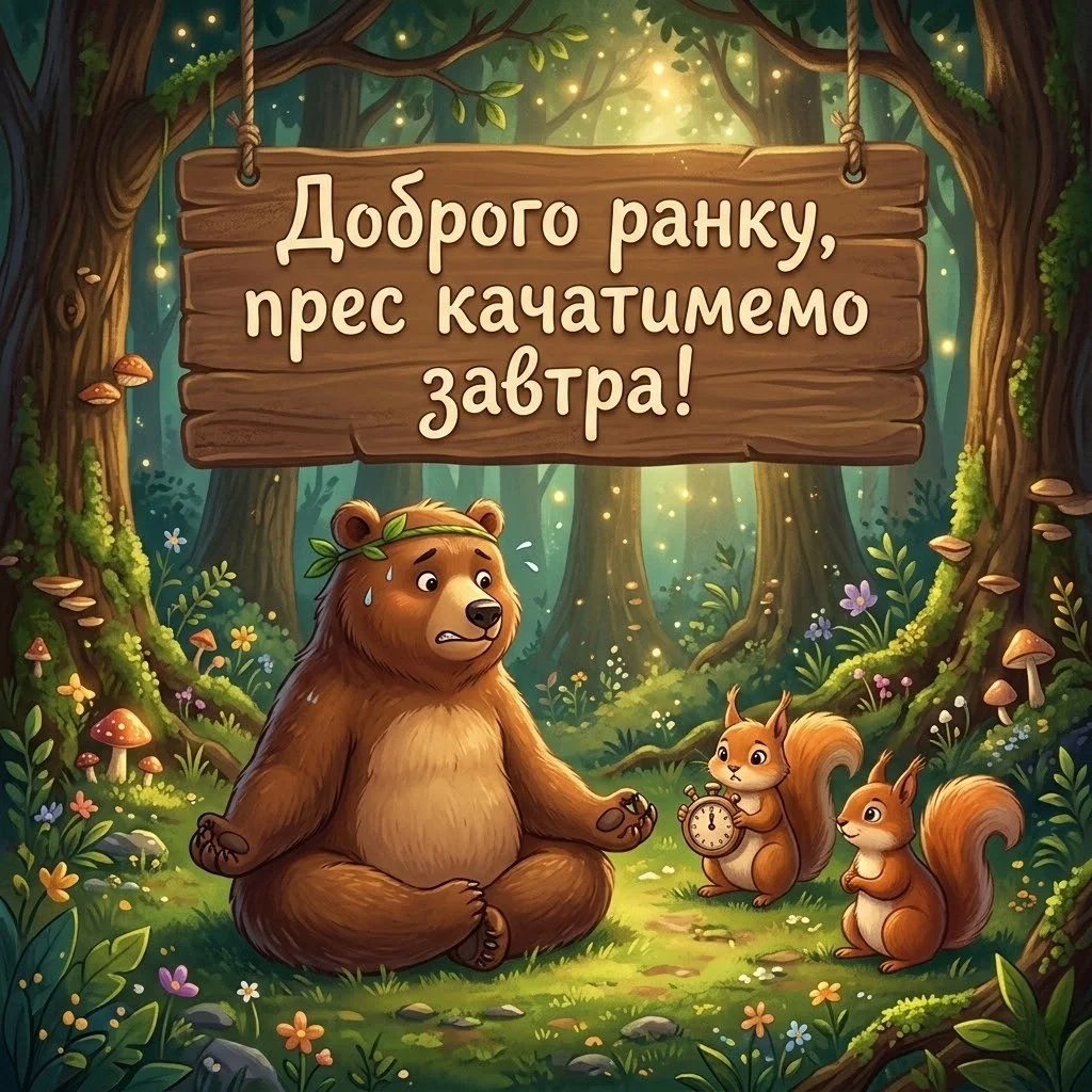 Доброго ранку: прикольні картинки, спортивна мотивація та гумор для бадьорого початку дня