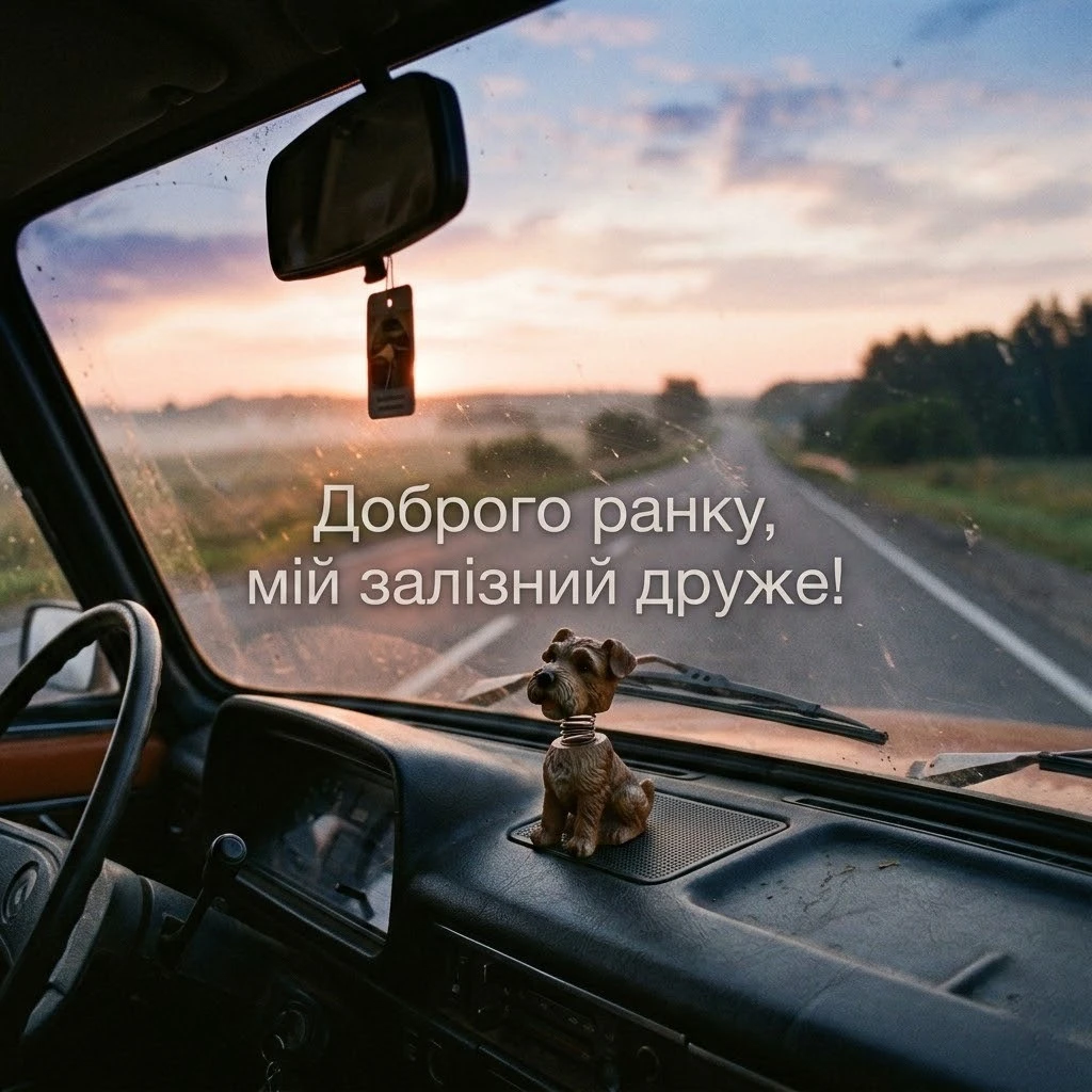 Доброго ранку, друже: автомобільний гумор та найпозитивніші листівки для бадьорого старту