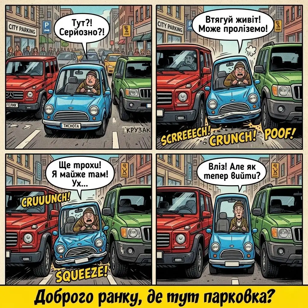 Доброго ранку, друже: автомобільний гумор та найпозитивніші листівки для бадьорого старту