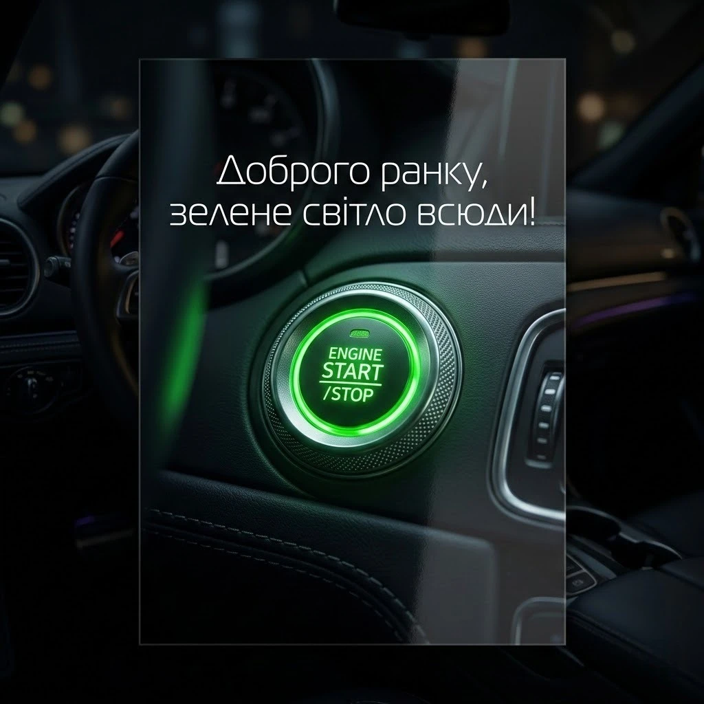 Доброго ранку, друже: автомобільний гумор та найпозитивніші листівки для бадьорого старту