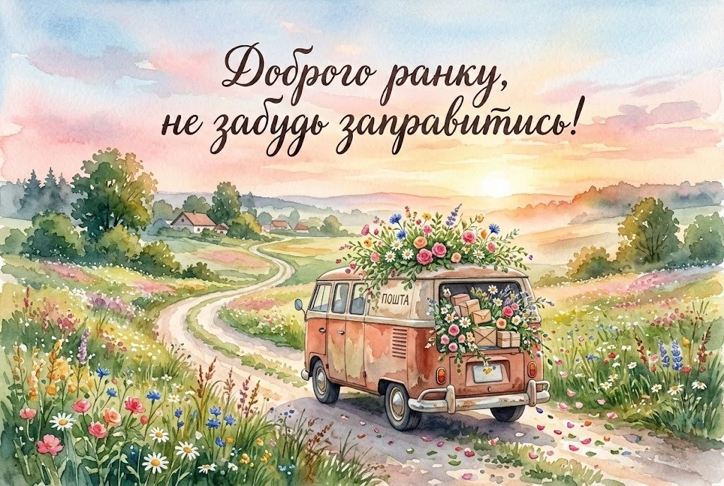 Доброго ранку, друже: автомобільний гумор та найпозитивніші листівки для бадьорого старту