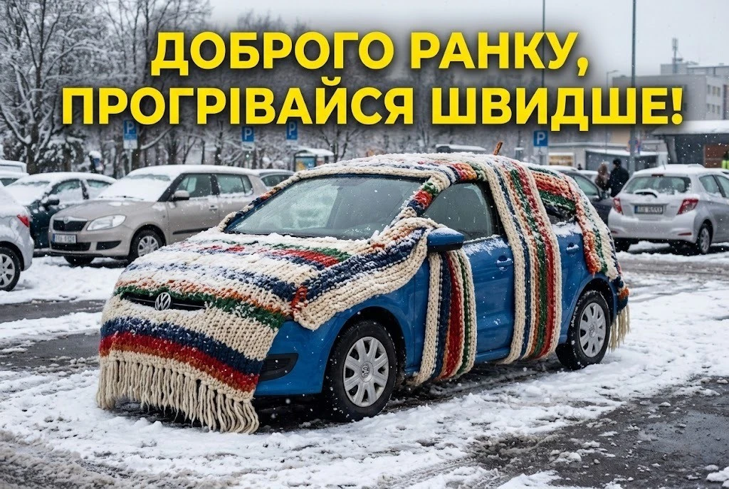 Доброго ранку, друже: автомобільний гумор та найпозитивніші листівки для бадьорого старту
