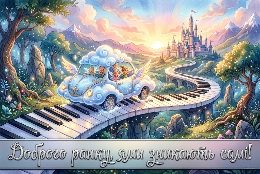 Доброго ранку, друже: автомобільний гумор та найпозитивніші листівки для бадьорого старту