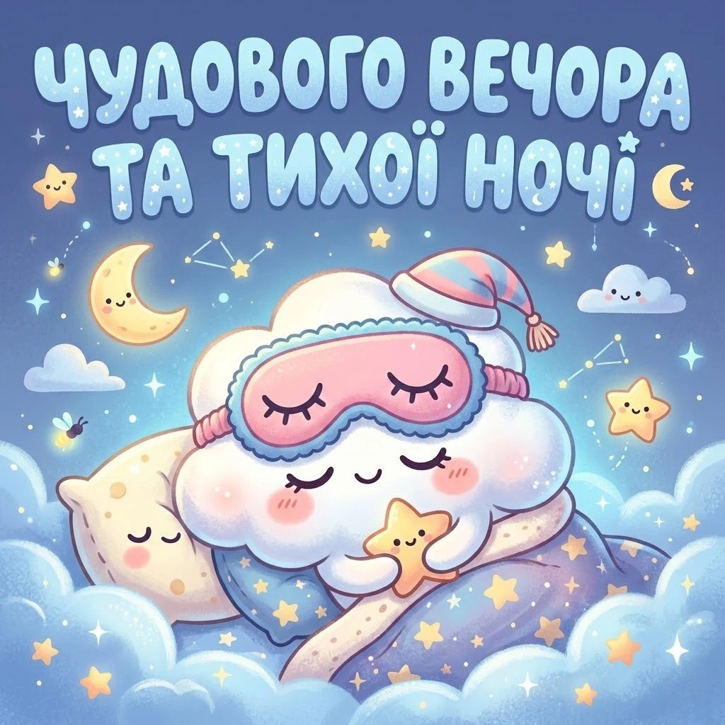 Доброго вечора та тихої ночі: картинки для релаксу після роботи та душевний гумор