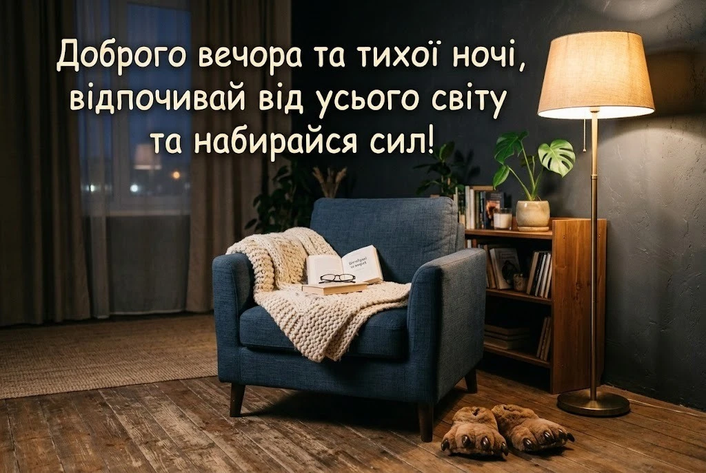 Доброго вечора та тихої ночі: картинки для релаксу після роботи та душевний гумор