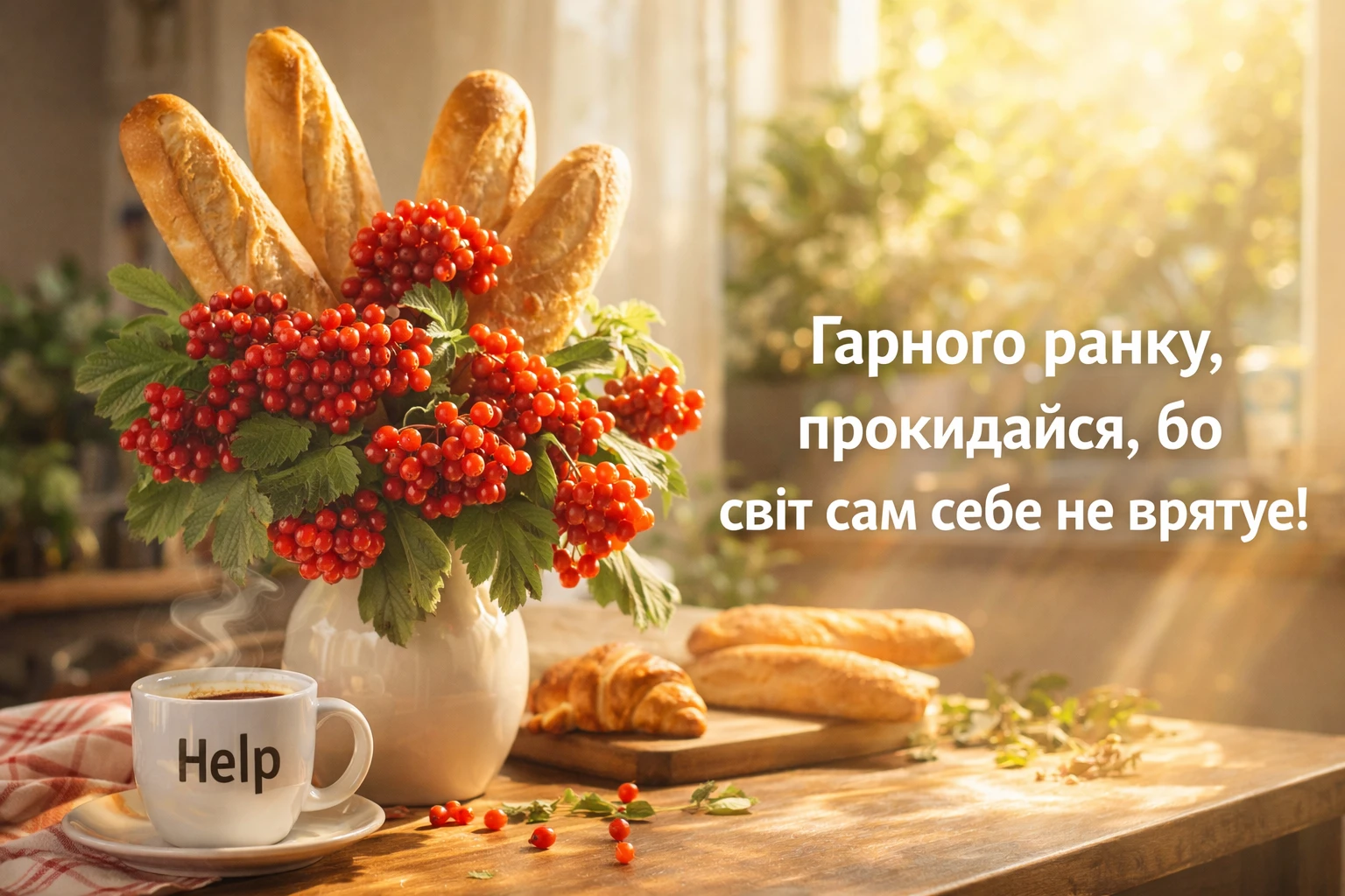 Гарного ранку та доброго дня, Україно: мотивація з гумором у душевних листівках