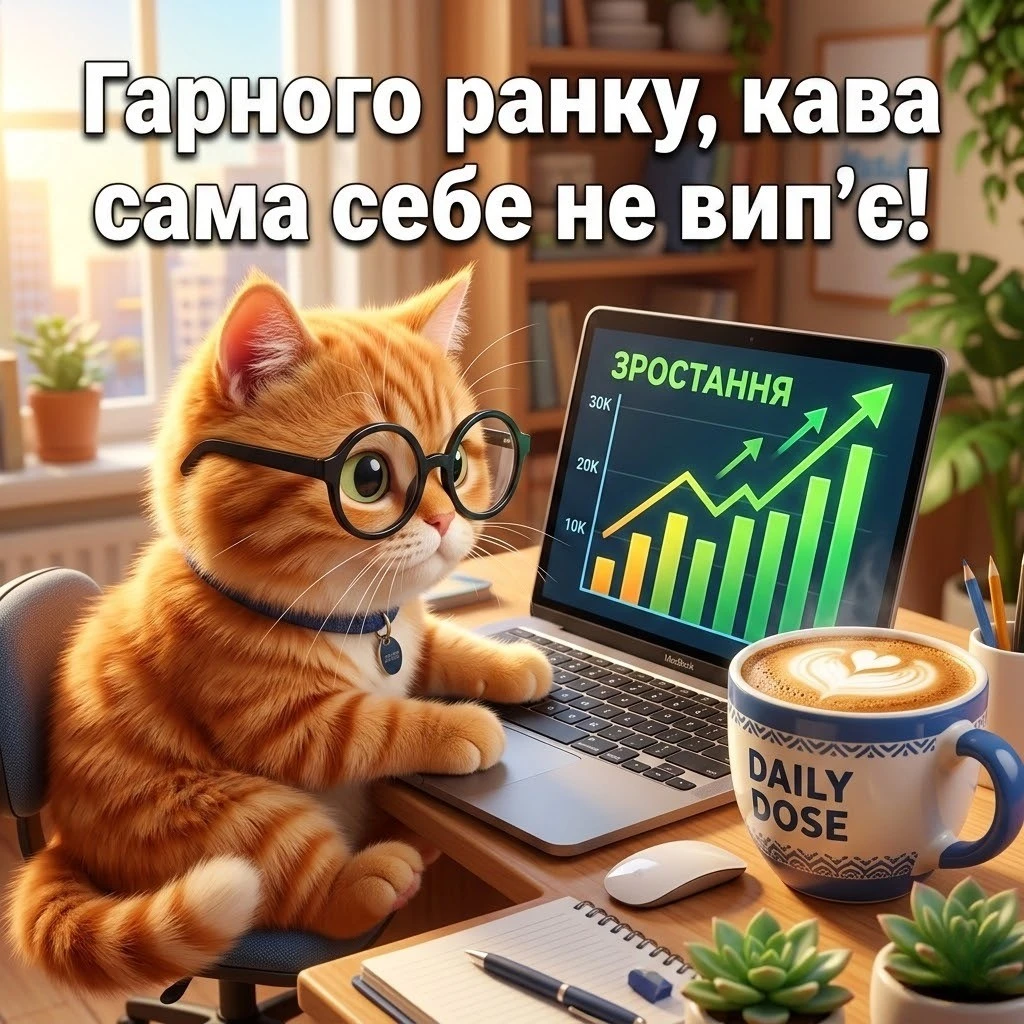 Гарного ранку та доброго дня, Україно: мотивація з гумором у душевних листівках