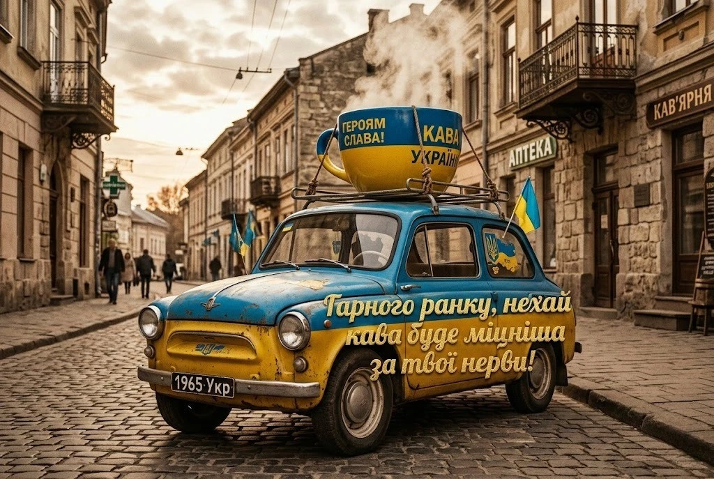 Гарного ранку та доброго дня, Україно: мотивація з гумором у душевних листівках