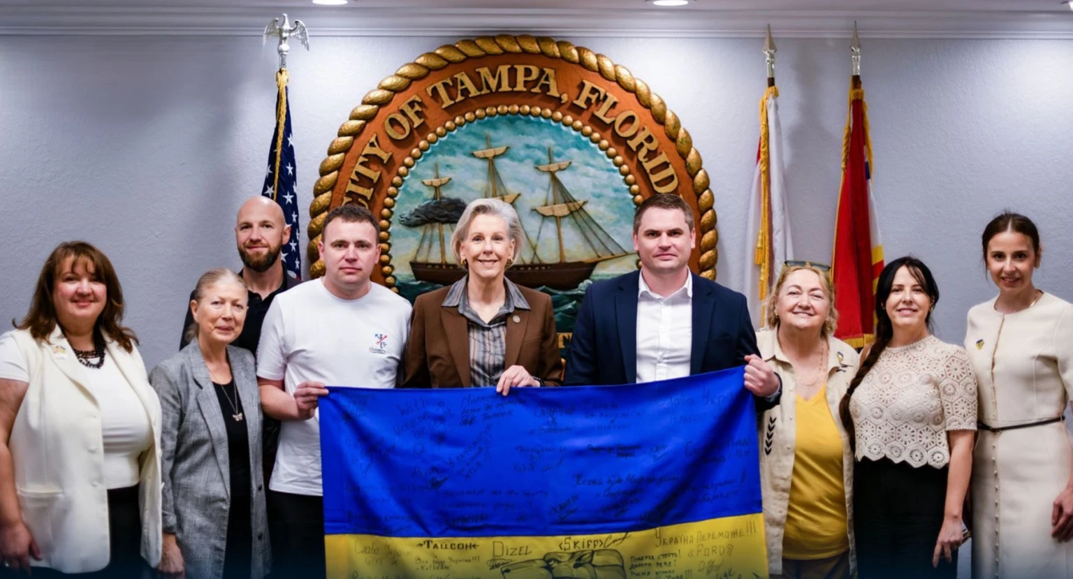 Трансатлантичне партнерство: Хмельницький налагоджує стратегічну співпрацю з американською Тампою