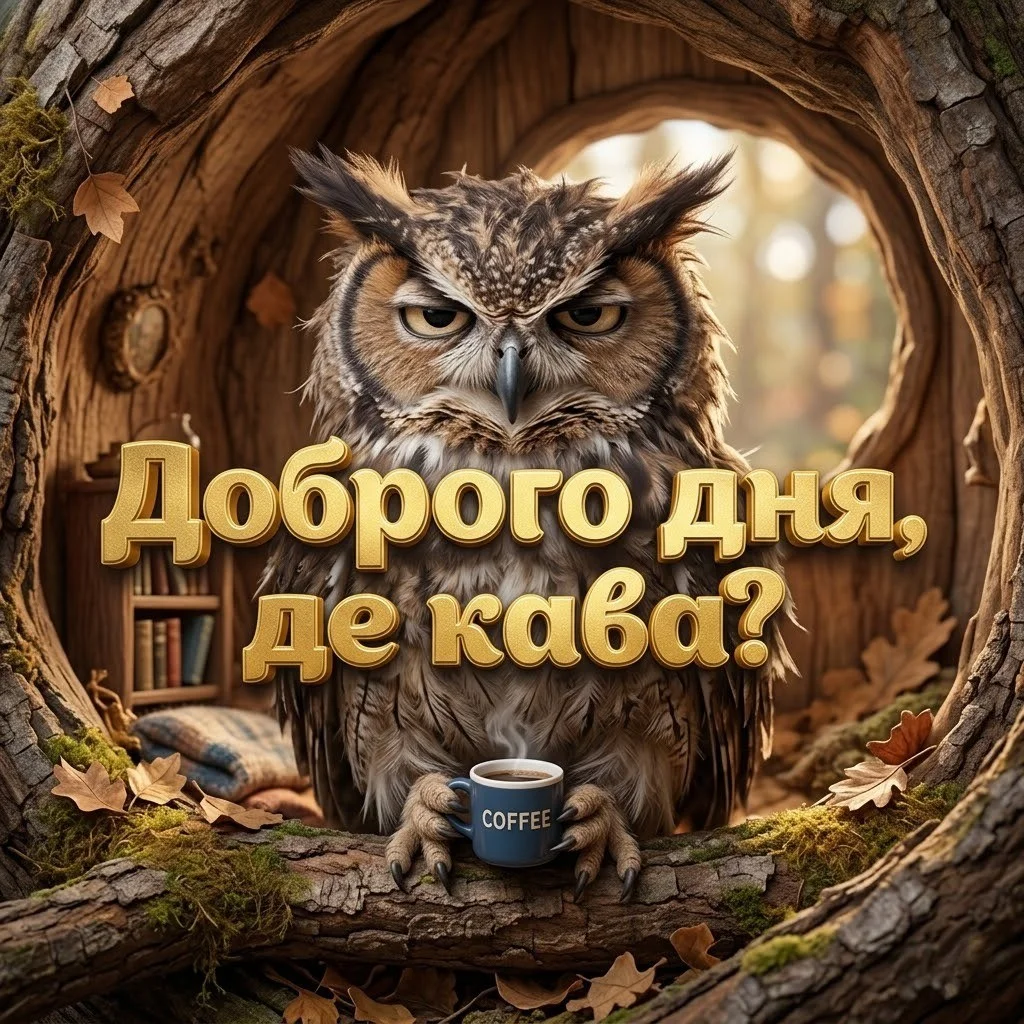 Доброго дня, картинки на українській мові: смішні та щирі листівки для гарного настрою