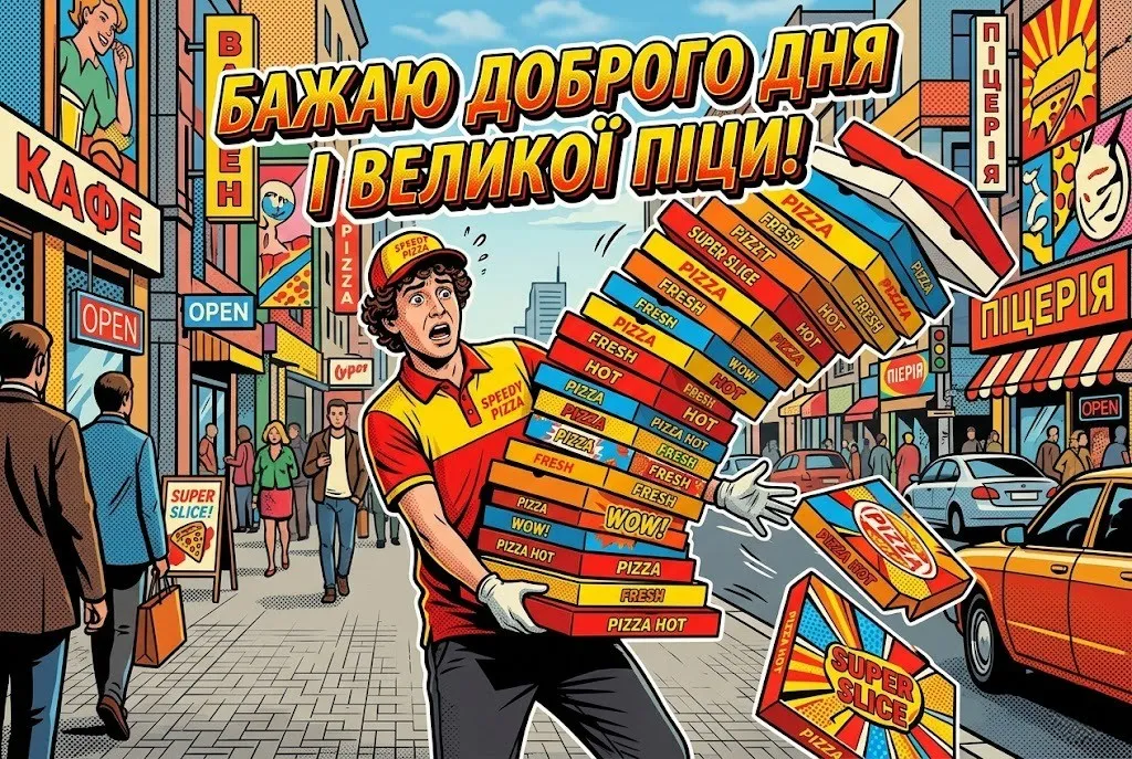 Доброго дня, картинки на українській мові: смішні та щирі листівки для гарного настрою