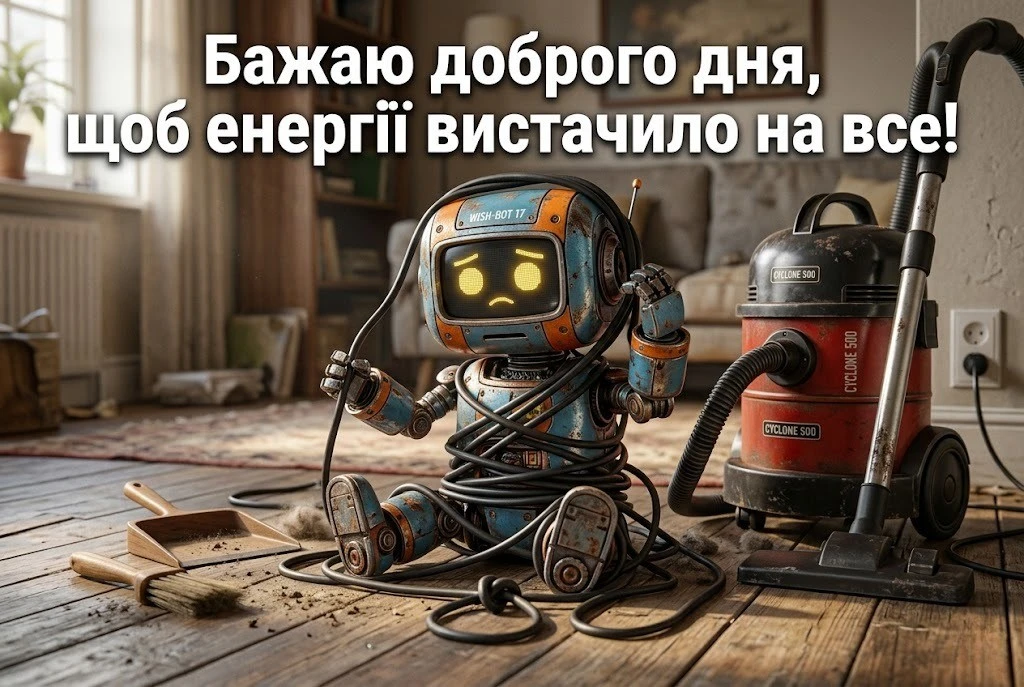 Доброго дня, картинки на українській мові: смішні та щирі листівки для гарного настрою