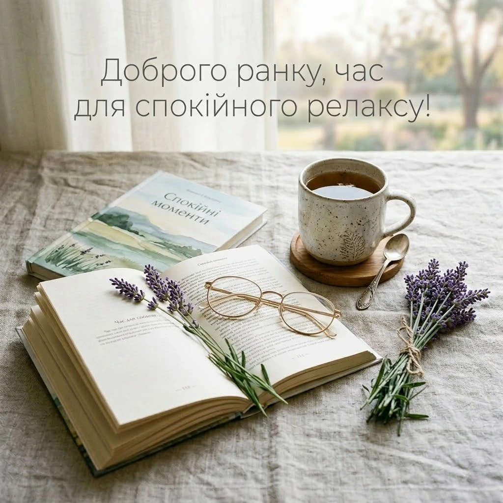Доброго ранку і гарних вихідних: релакс після роботи у затишних картинках та побажаннях