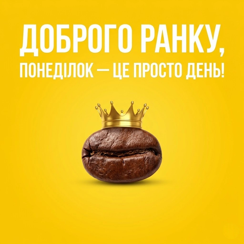Доброго ранку понеділка: прикольні картинки та душевні побажання для легкого початку тижня