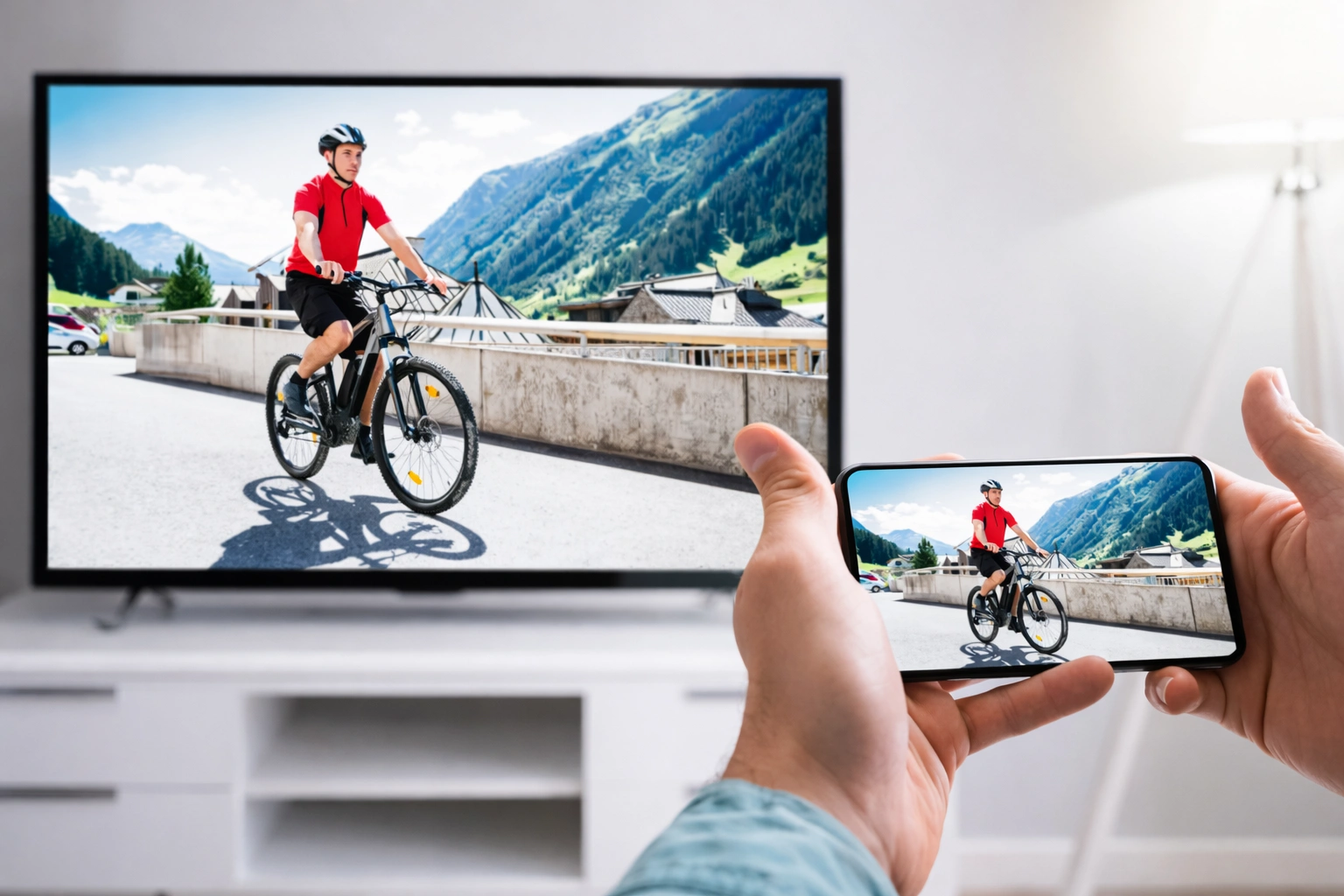 Як підключити відео з телефона на телевізор через Wi-Fi та кабель