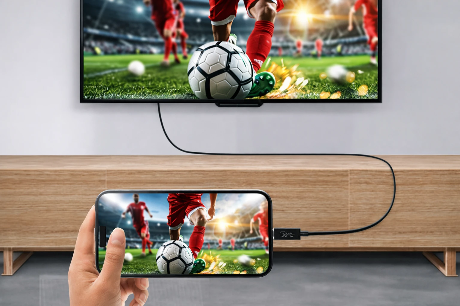 Як підключити відео з телефона на телевізор через Wi-Fi та кабель