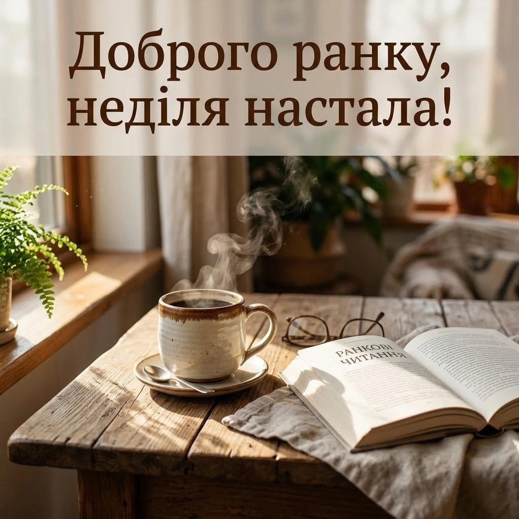 Доброго ранку: картинки на неділю для душевного настрою та затишку