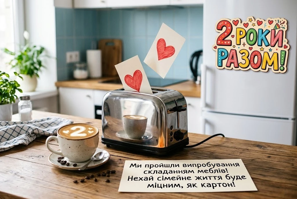 Привітання на 2 роки весілля: романтична проза та душевна поезія