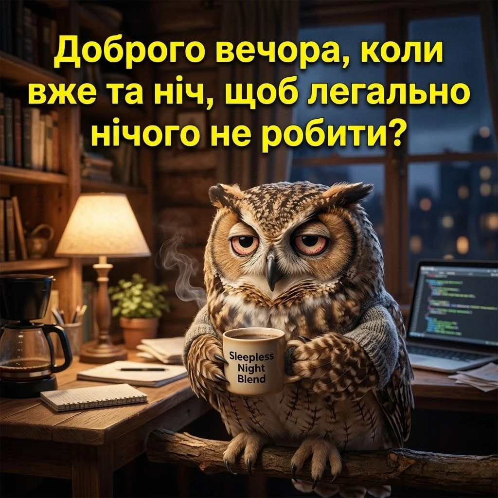 Доброго вечора і спокійної ночі: картинки та затишні побажання для душевного завершення дня