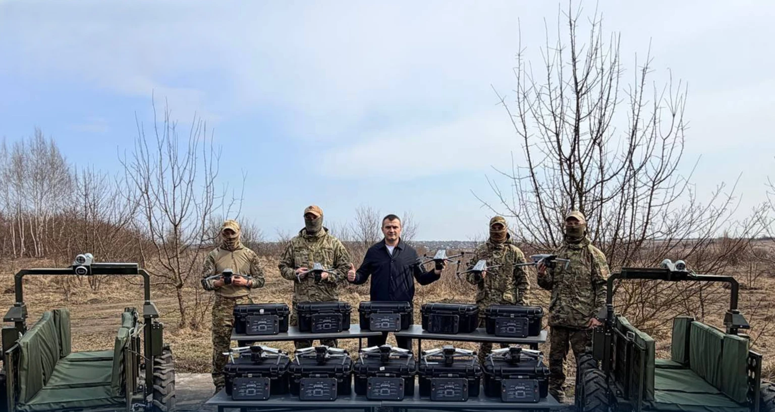 Броня та крила для Спецпризначенців: Хмельницький передав чергову партію техніки