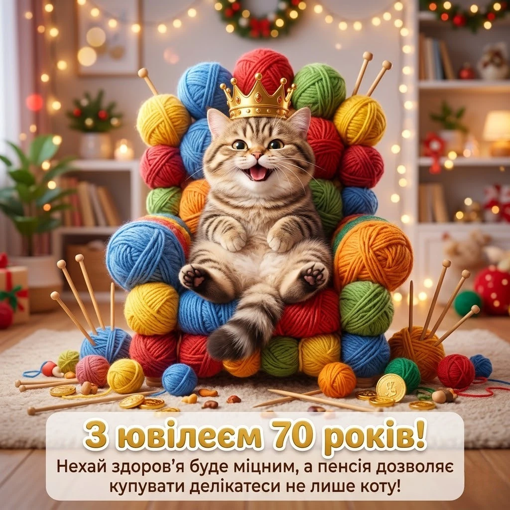 Щирі та душевні вітання з 70-річчям для жінки: вірші та проза