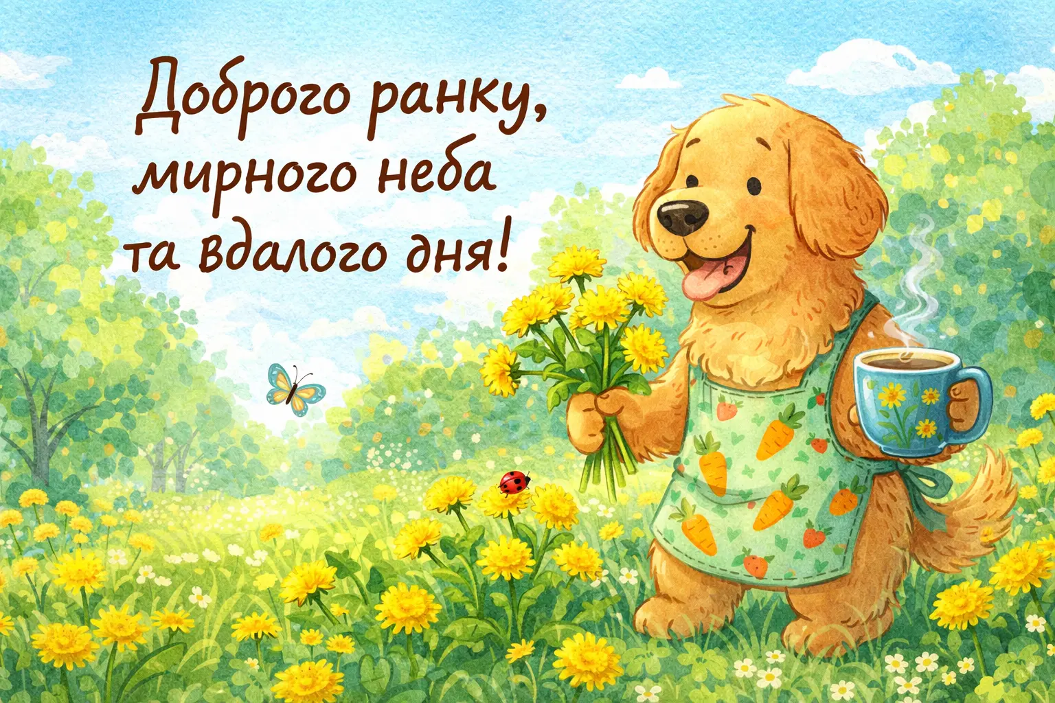 Доброго мирного ранку четверга: найкращі картинки та весняні листівки для душевного настрою