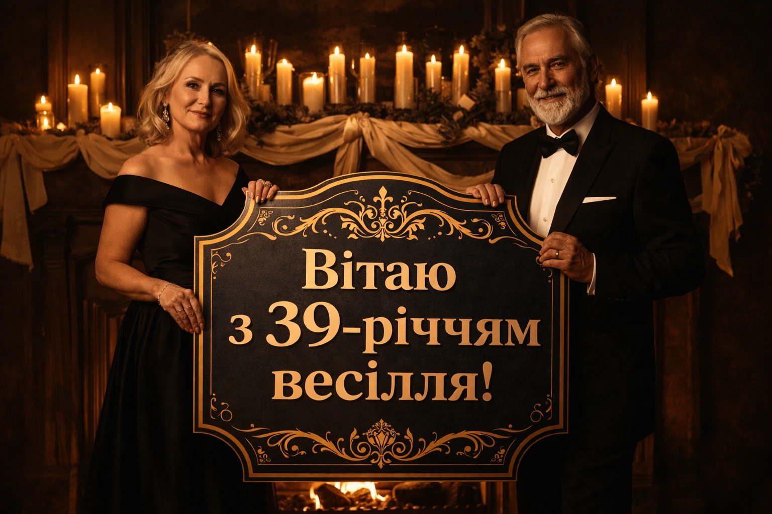 З 39-ю річницею! Колекція побажань для міцної родини