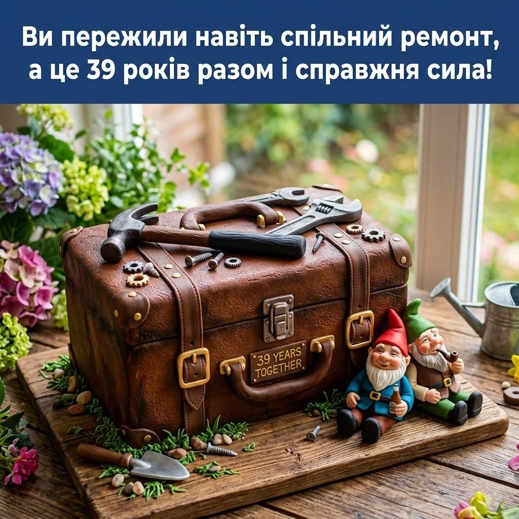 З 39-ю річницею! Колекція побажань для міцної родини
