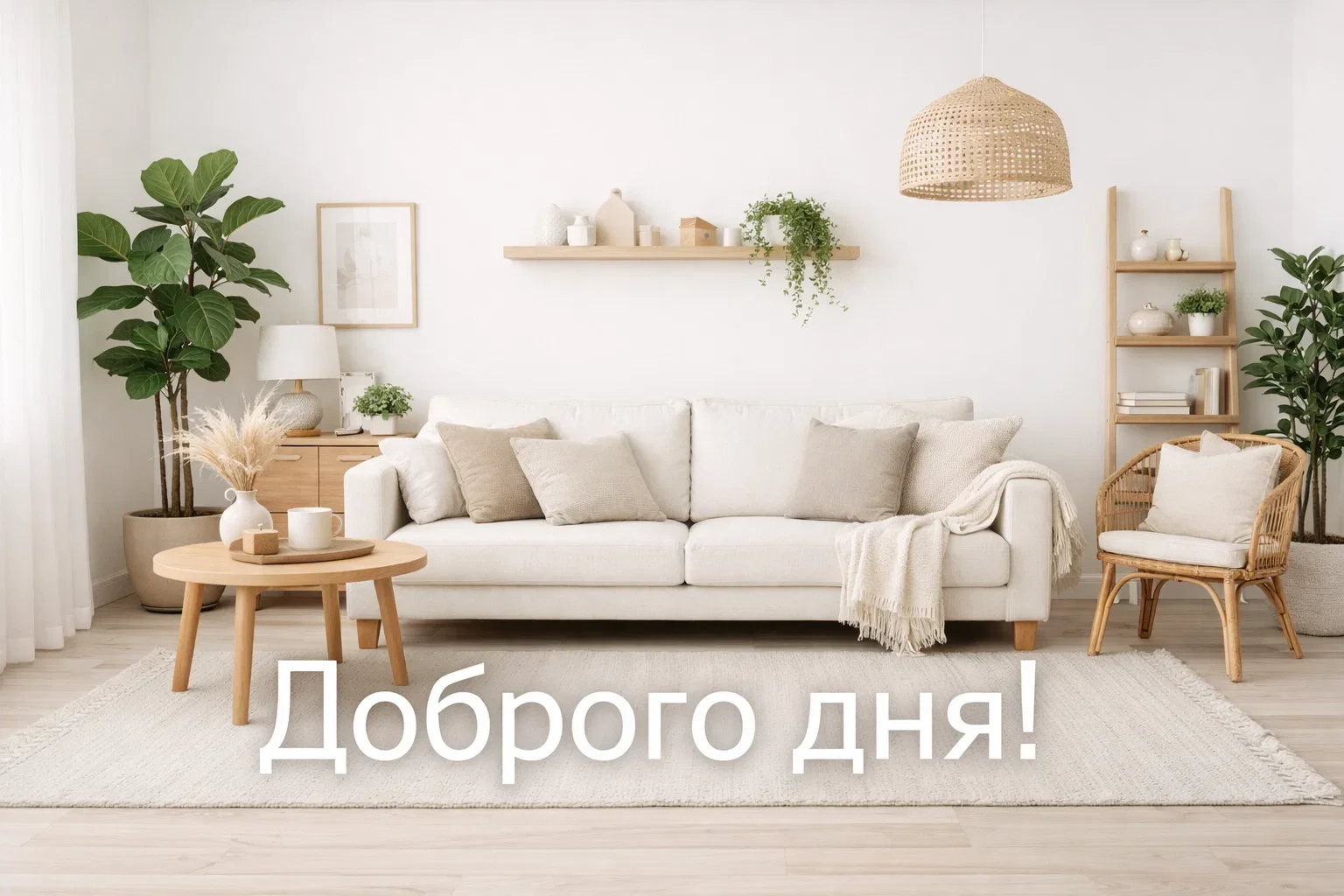 Доброго дня:  картинки українською для душевних вітань та гарного настрою