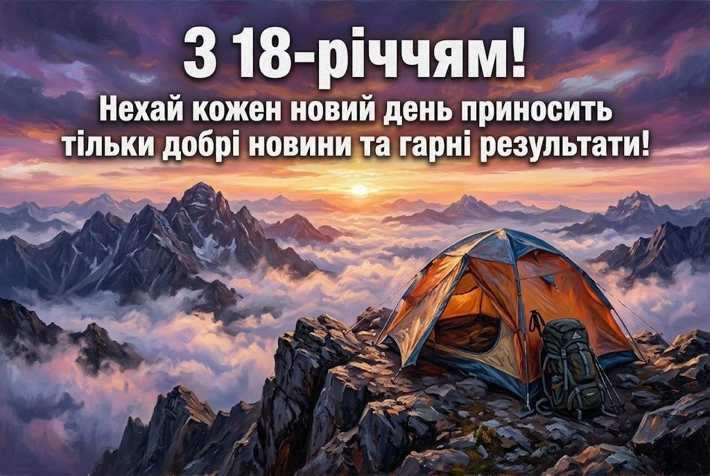 З повноліттям, сину! Найкращі побажання на 18 років у прозі та віршах