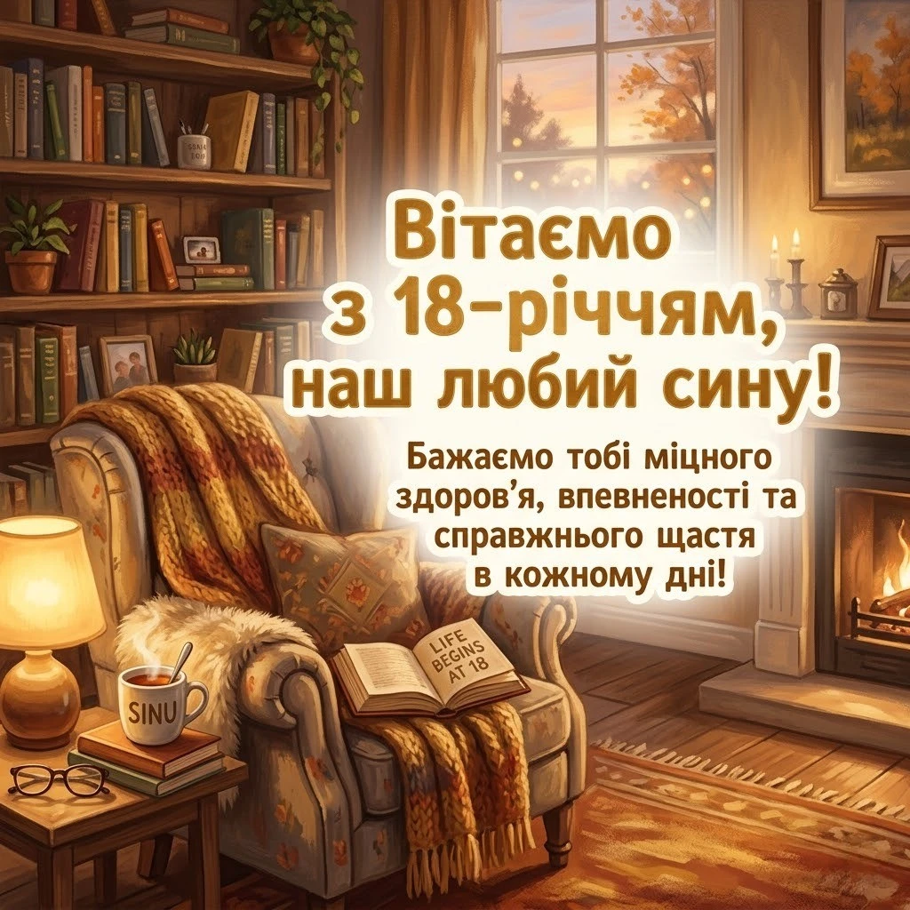 З повноліттям, сину! Найкращі побажання на 18 років у прозі та віршах