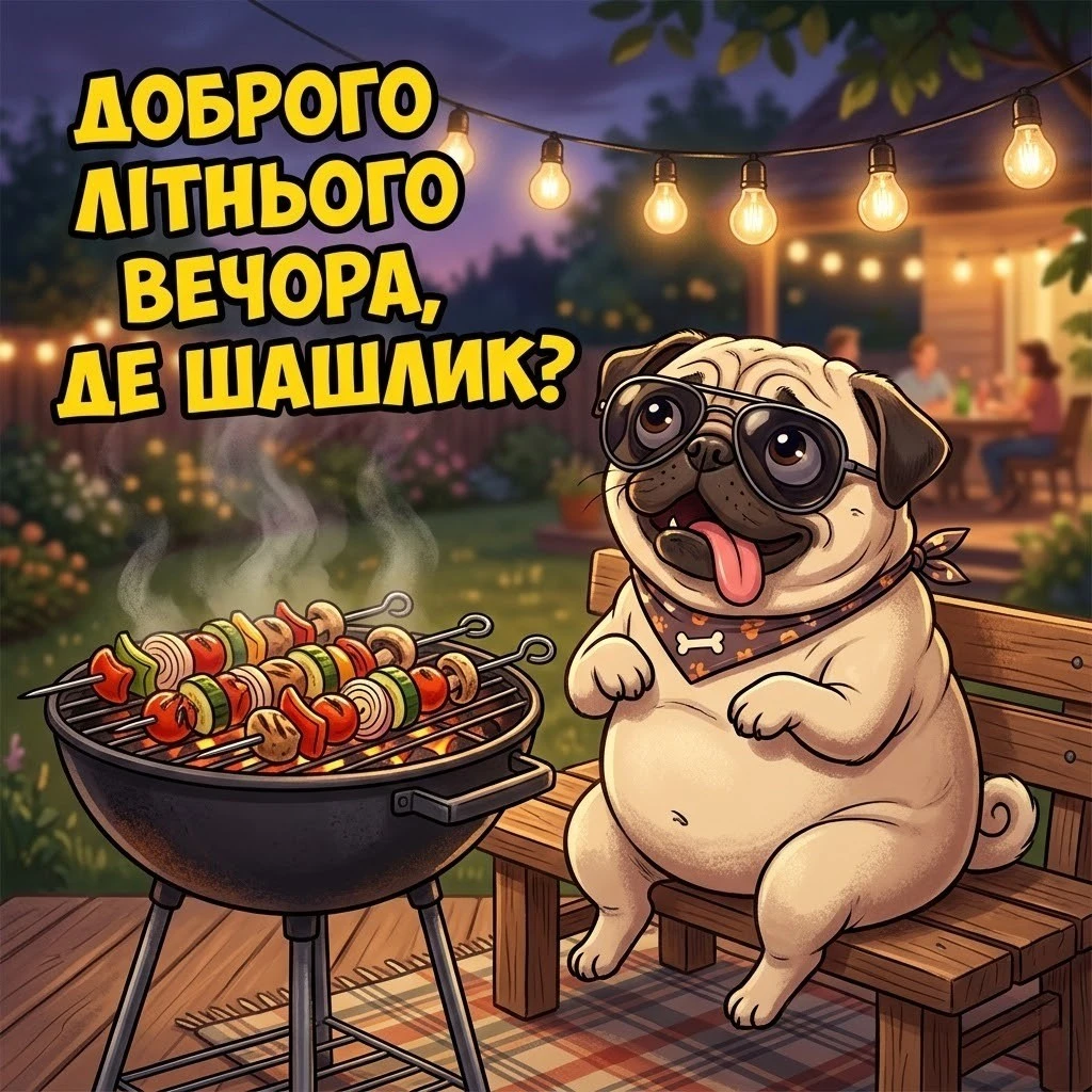 Доброго літнього вечора: найтепліші побажання та затишні листівки для душі