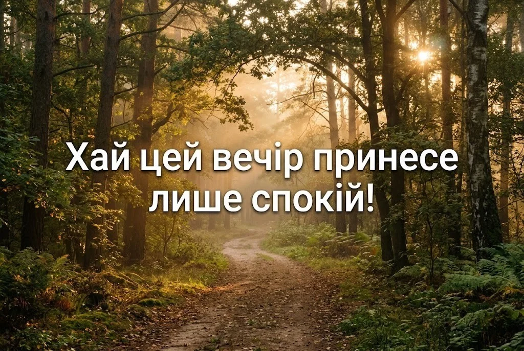 Доброго літнього вечора: найтепліші побажання та затишні листівки для душі