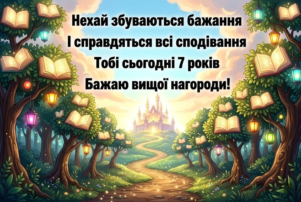 Зворушливі та кумедні побажання для семирічного іменинника