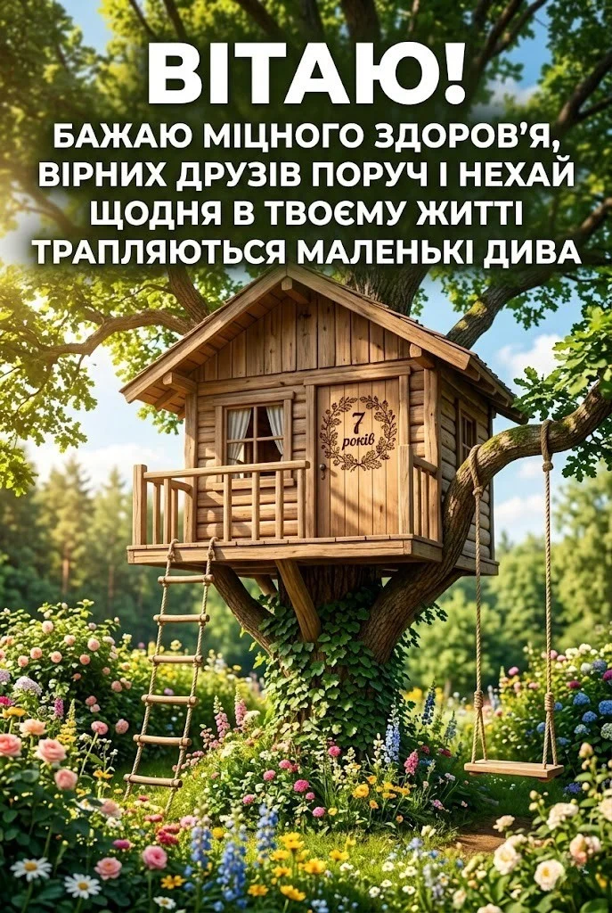 Зворушливі та кумедні побажання для семирічного іменинника