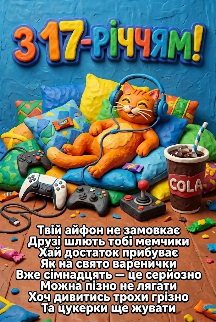 Щирі та зворушливі вітання дівчині з 17-річчям у віршах та прозі