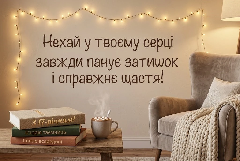 Щирі та зворушливі вітання дівчині з 17-річчям у віршах та прозі