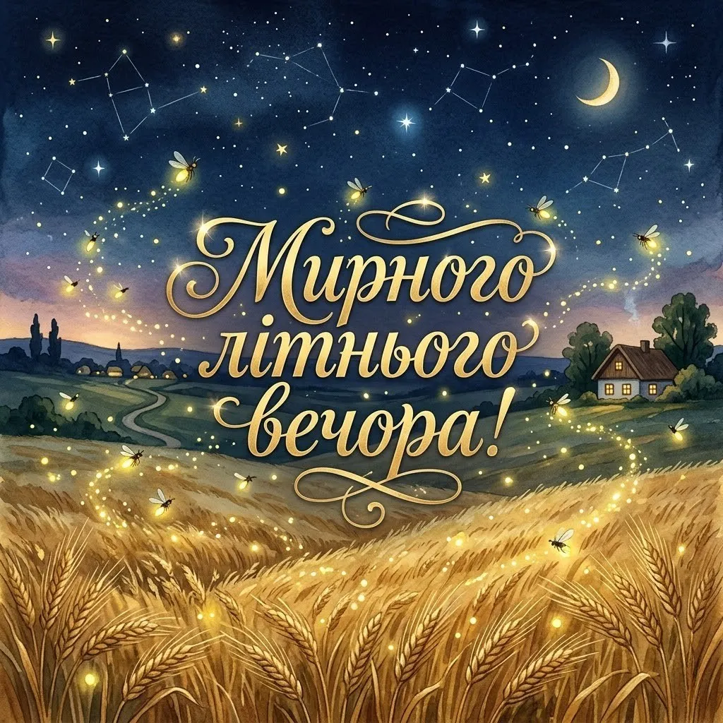 Доброго літнього вечора: атмосферні картинки для затишку та гарного настрою