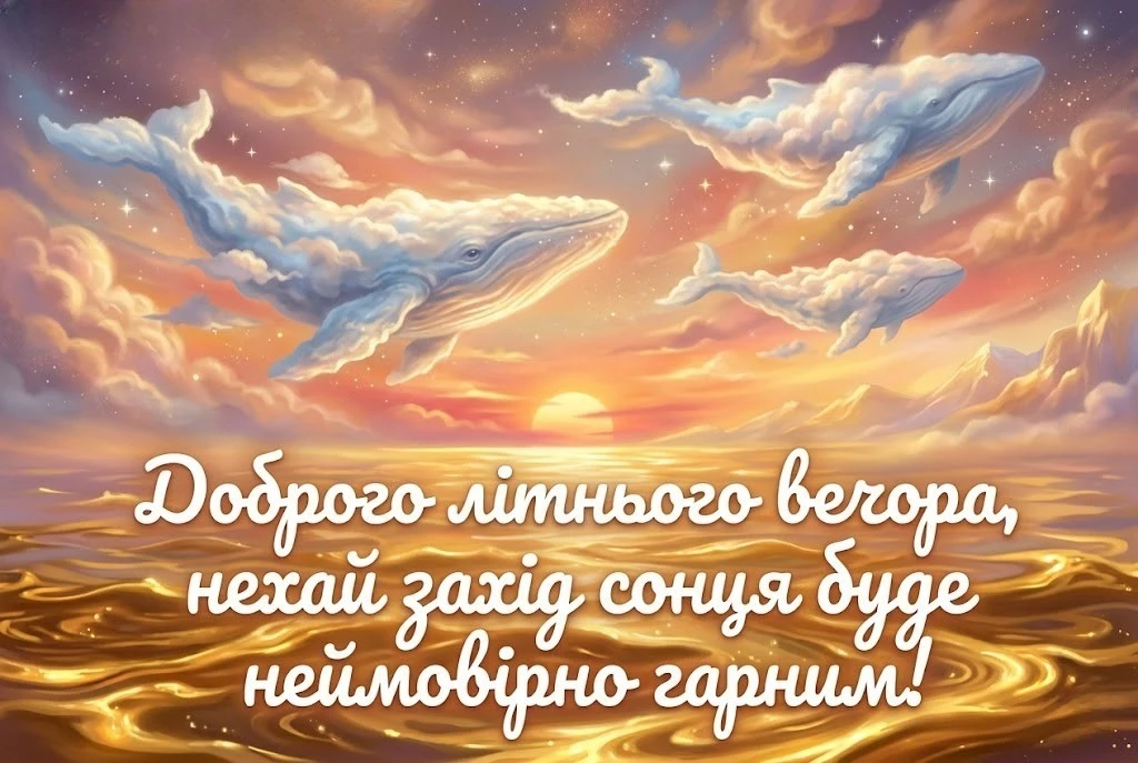Доброго літнього вечора: атмосферні картинки для затишку та гарного настрою