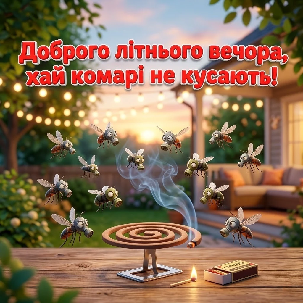Доброго літнього вечора: атмосферні картинки для затишку та гарного настрою