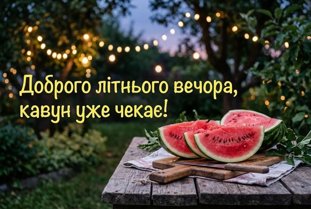 Доброго літнього вечора: атмосферні картинки для затишку та гарного настрою