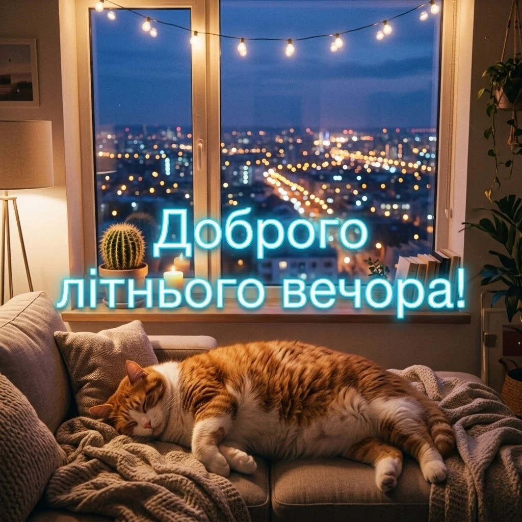 Доброго літнього вечора: атмосферні картинки для затишку та гарного настрою